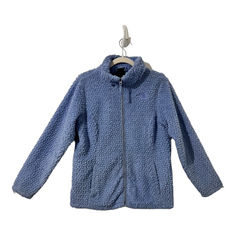 The North Face Jacket Coat. Girls size XL. Periwinkle violet Blue. Lined.